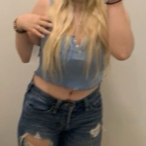 American Eagle cropped tank